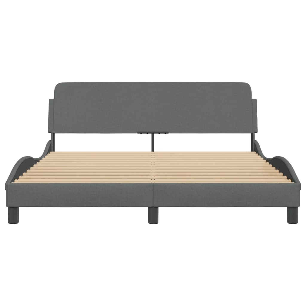Bed Frame Dark Gray