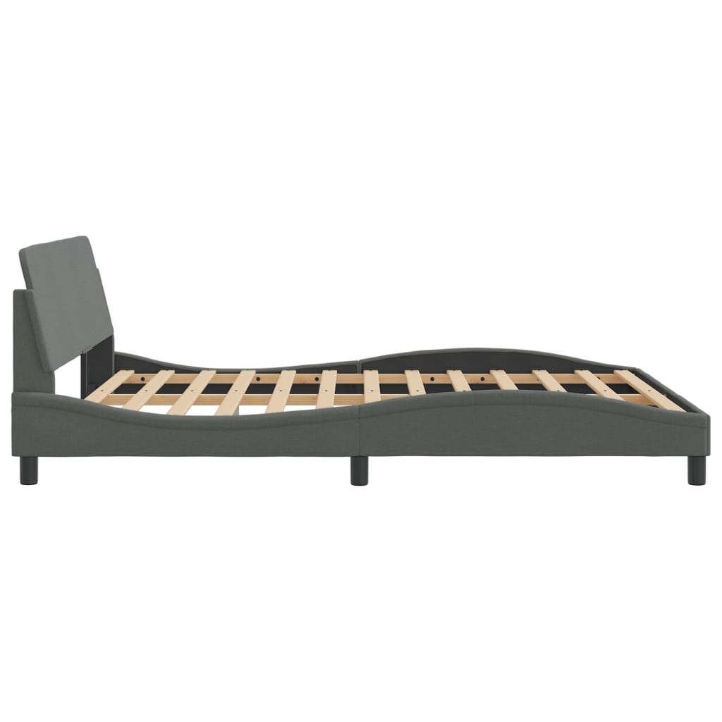 Bed Frame Dark Gray