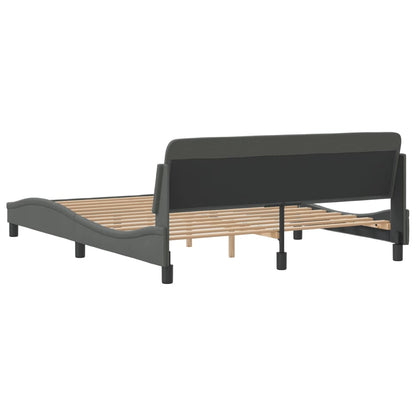 Bed Frame Dark Gray