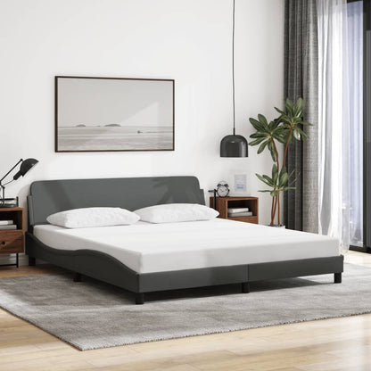 Bed Frame Dark Gray