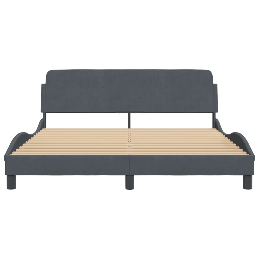 Bed Frame Dark grey