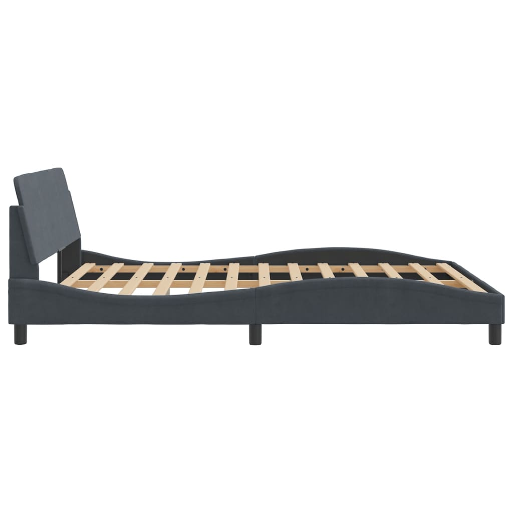 Bed Frame Dark grey