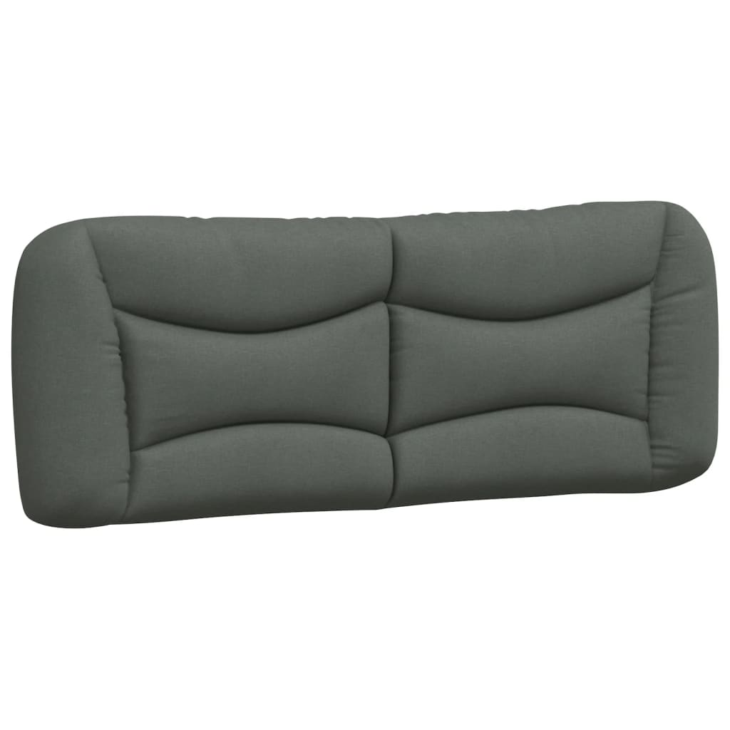 Headboard Cushion Dark Grey Fabric (100% polyester) Full Size