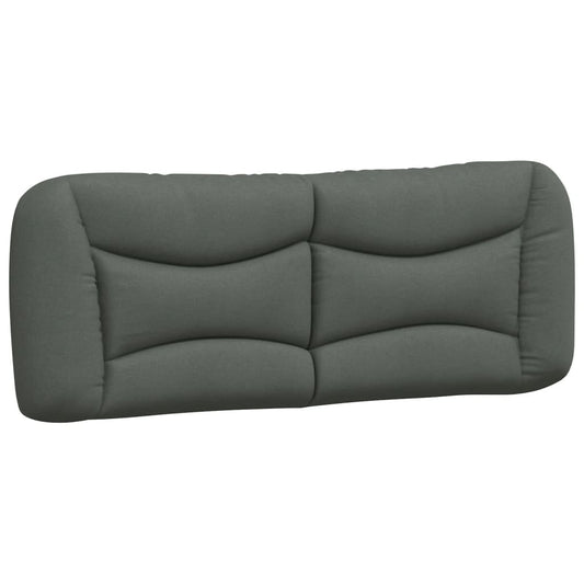 Headboard Cushion Dark Grey Fabric (100% polyester) Full Size