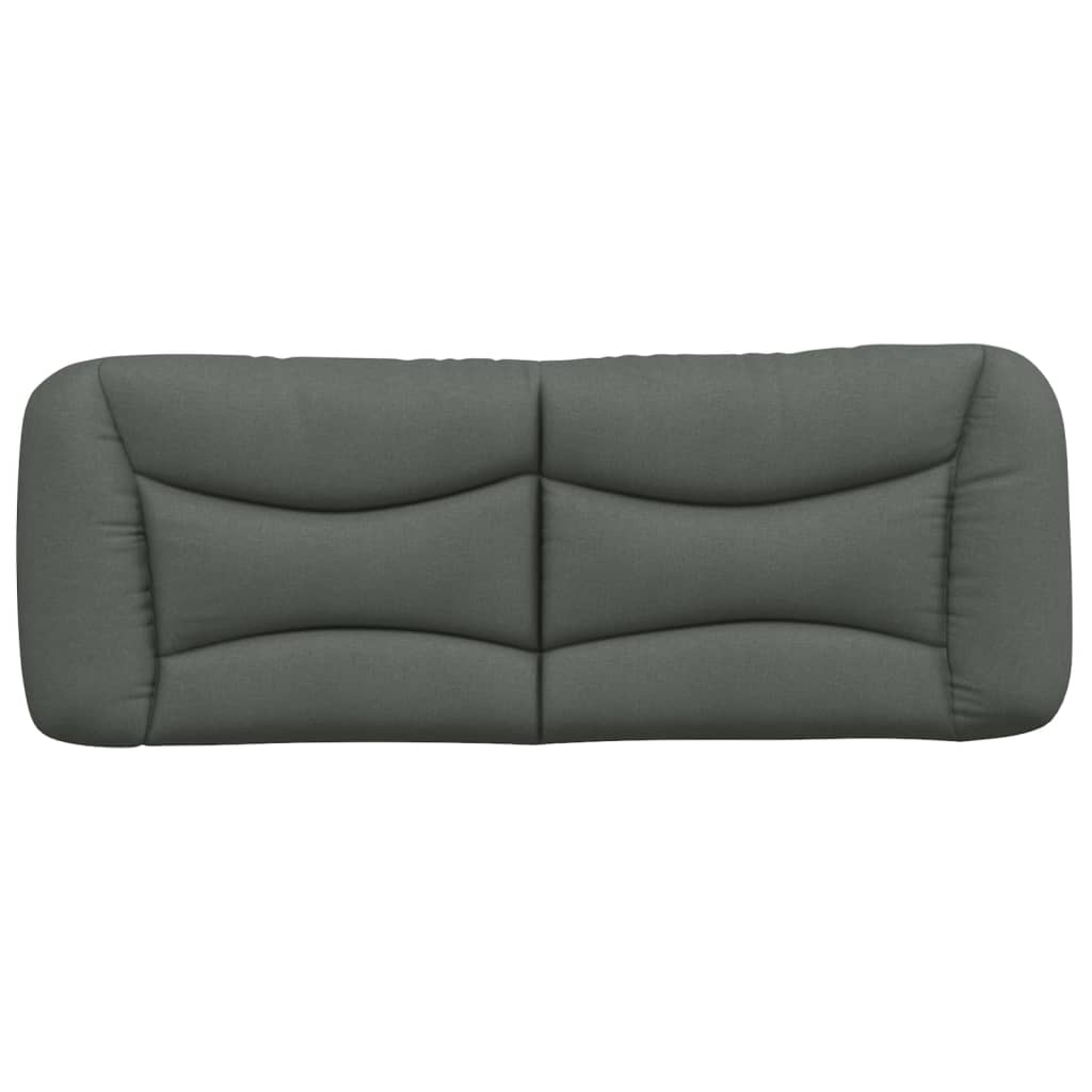 Headboard Cushion Dark Grey Fabric (100% polyester) Full Size