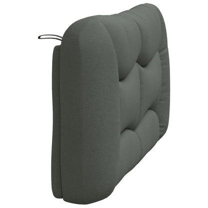 Headboard Cushion Dark Grey Fabric (100% polyester) Full Size