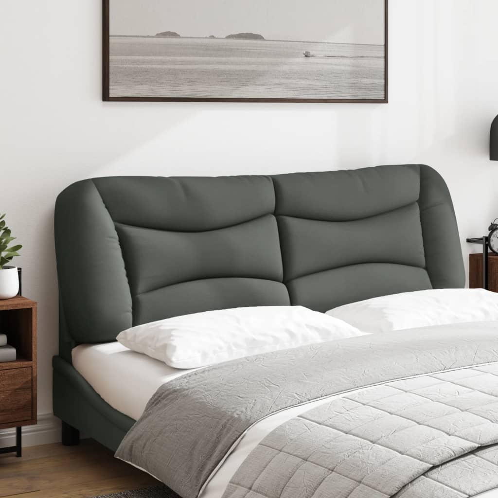 Headboard Cushion Dark Grey 100% polyester Standard