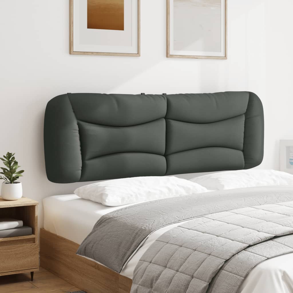 Headboard Cushion Dark Grey 100% polyester Standard