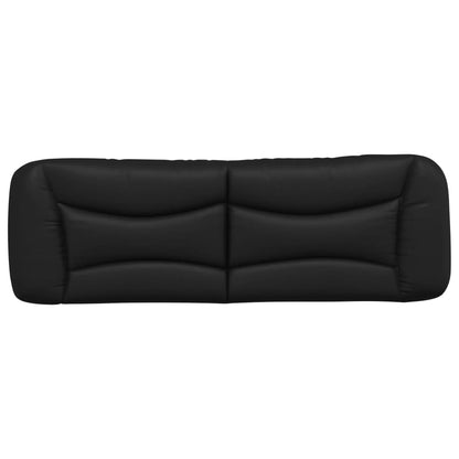 Headboard Cushion Black 75% PVC, 5% cotton, 20% polyester 60 in