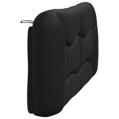 Headboard Cushion Black 75% PVC, 5% cotton, 20% polyester 60 in