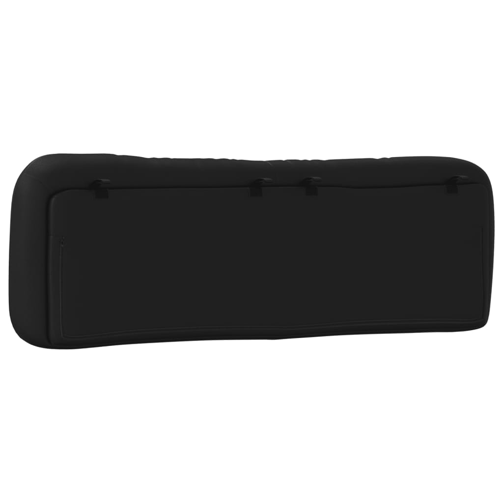 Headboard Cushion Black 75% PVC, 5% cotton, 20% polyester 60 in