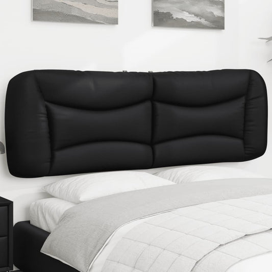 Headboard Cushion Black 75% PVC, 5% cotton, 20% polyester 60 in