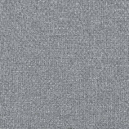 Headboard Cushion Light Gray Fabric (100% polyester)