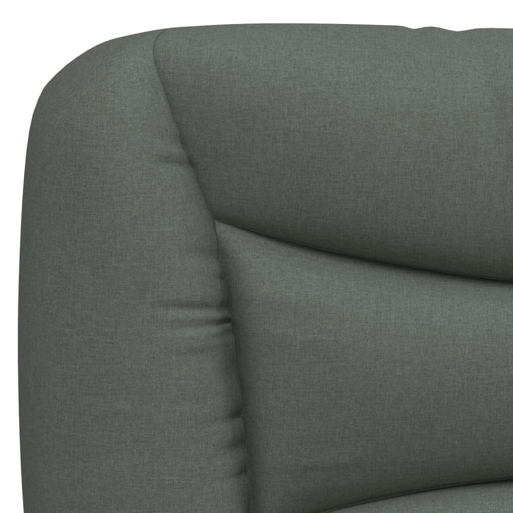 Headboard Cushion Dark gray 100% polyester, PP fiber