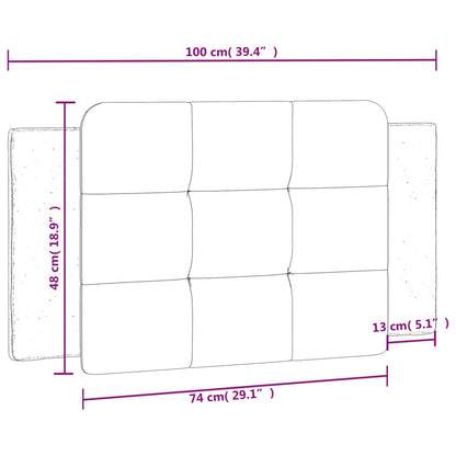 Headboard Cushion White