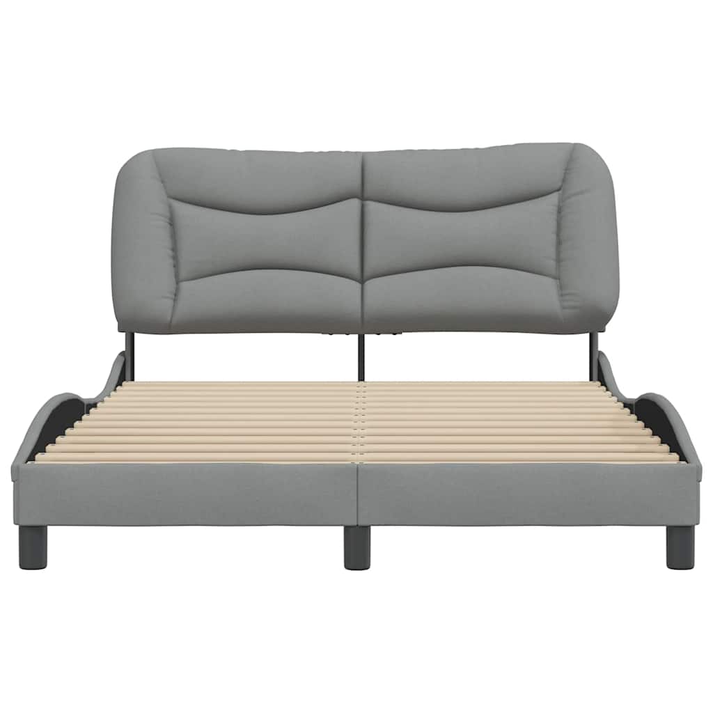 Bed Frame Light Gray