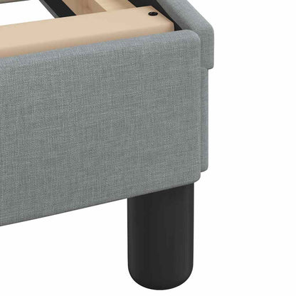 Bed Frame Light Gray