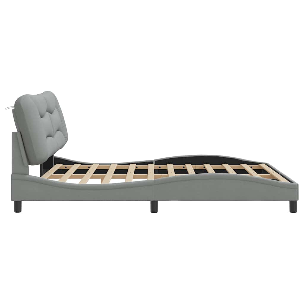 Bed Frame Light grey