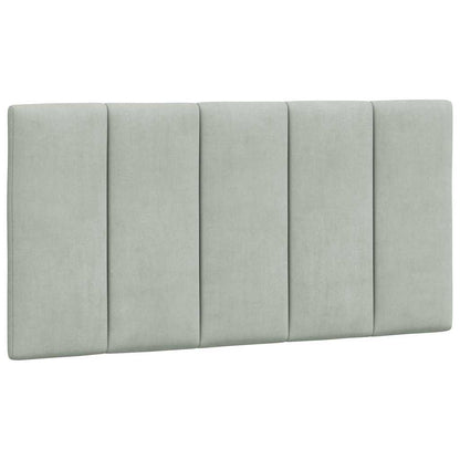 Bed Frame Light grey Velvet Twin Appealing Design Bed Frame
