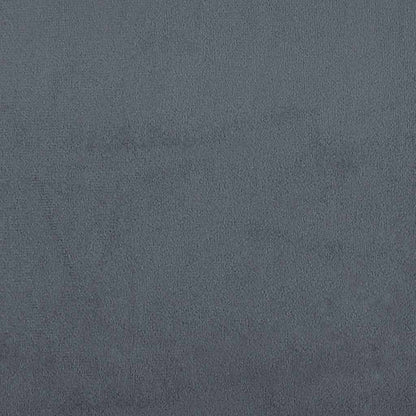 Bed Frame Dark Grey Velvet Twin Bed Frame Rectangular Modern