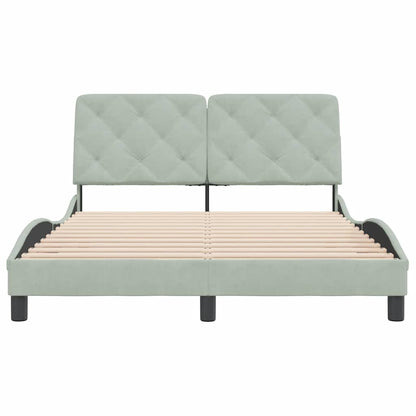 Bed Frame Light Grey