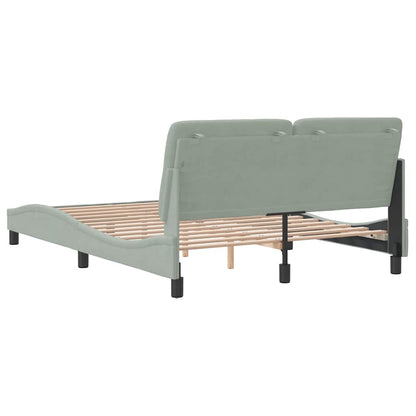 Bed Frame Light Grey