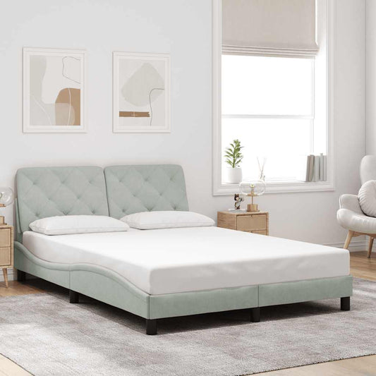 Bed Frame Light Grey