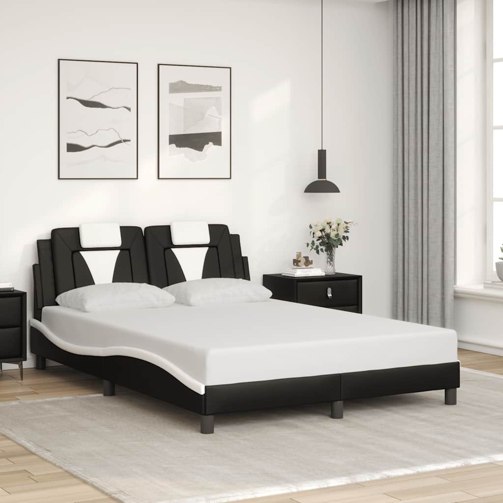Bed Frame Black and White