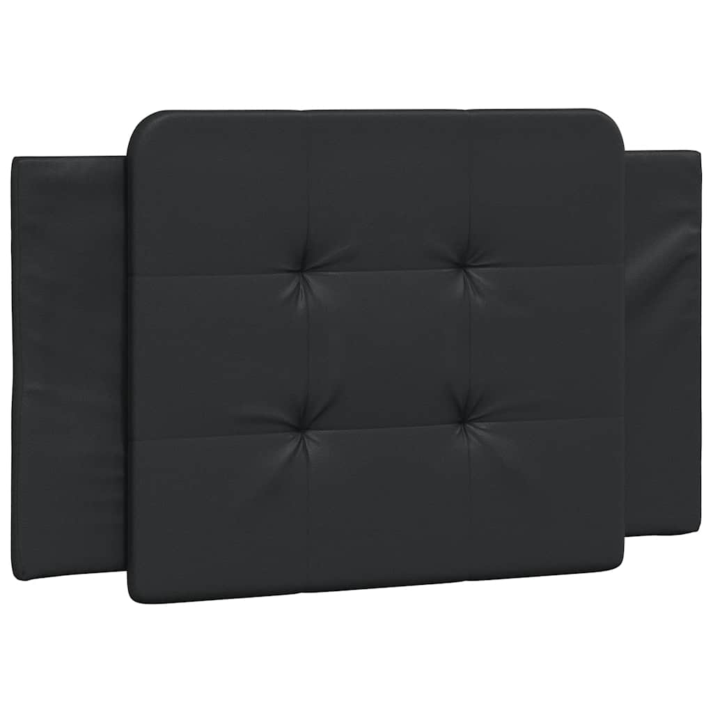 Bed Frame Black Faux leather Single Durable Bed Frame