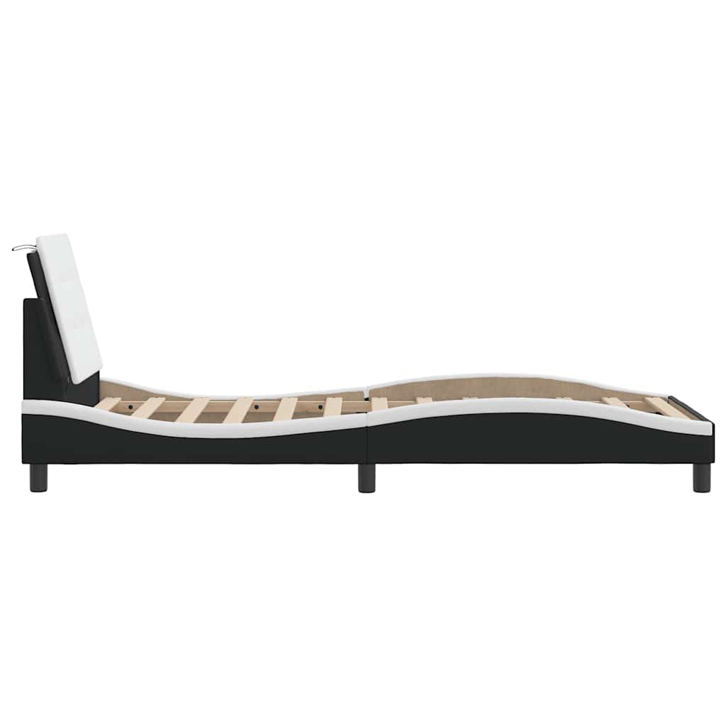 Bed Frame Black and White