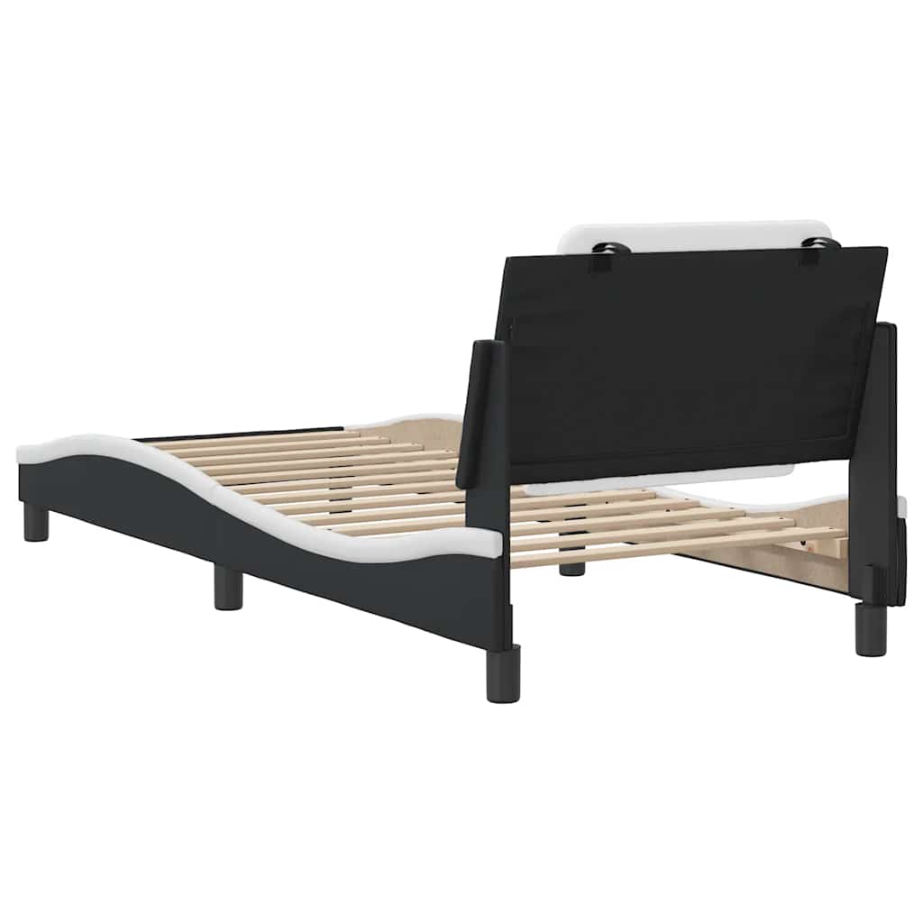 Bed Frame Black and White