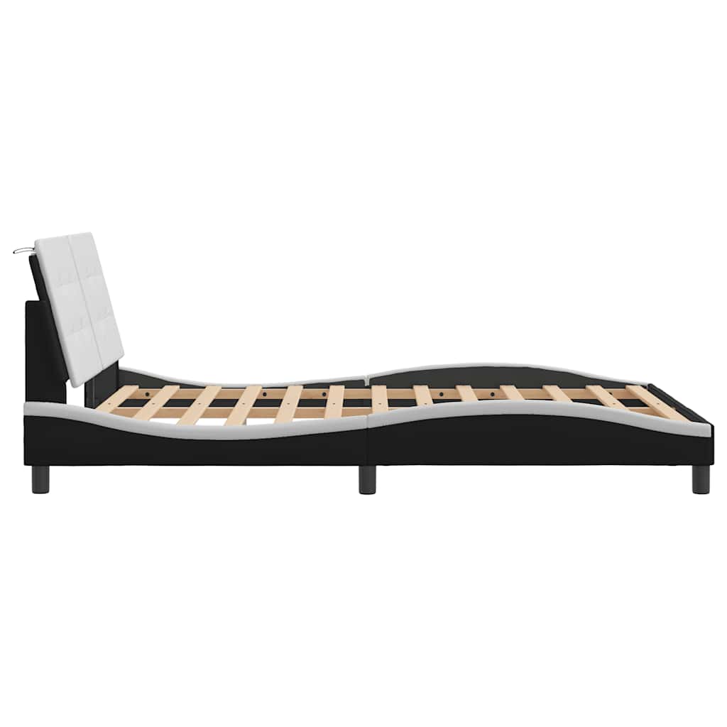 Bed Frame Black and White