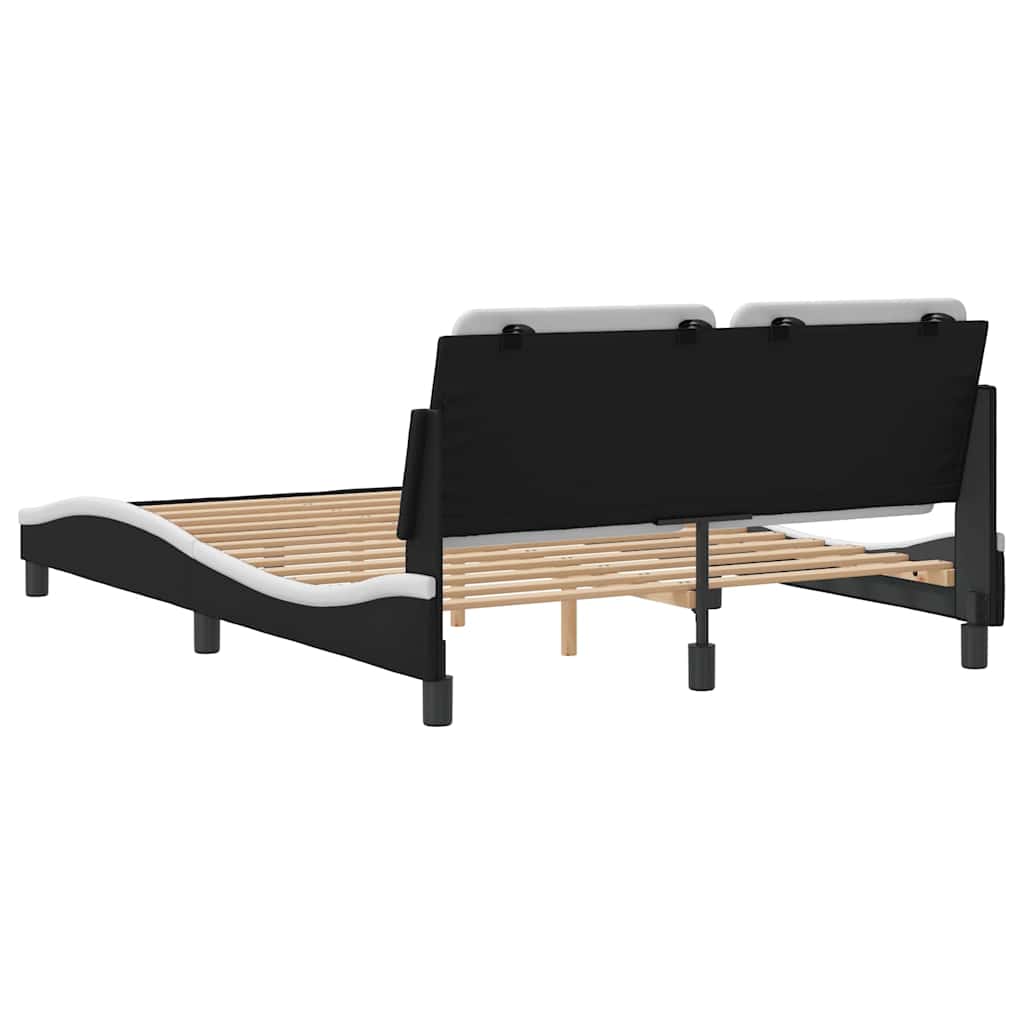 Bed Frame Black and White