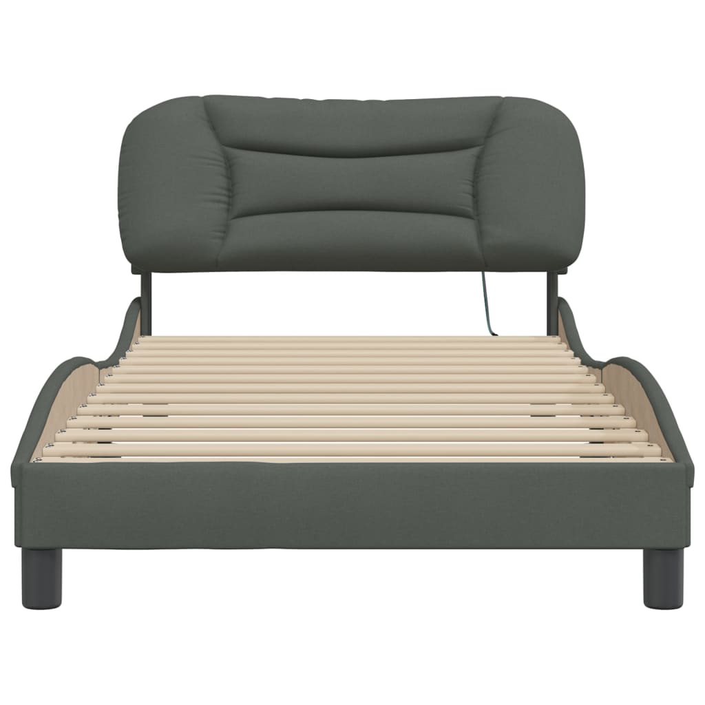 Bed Frame Dark Grey
