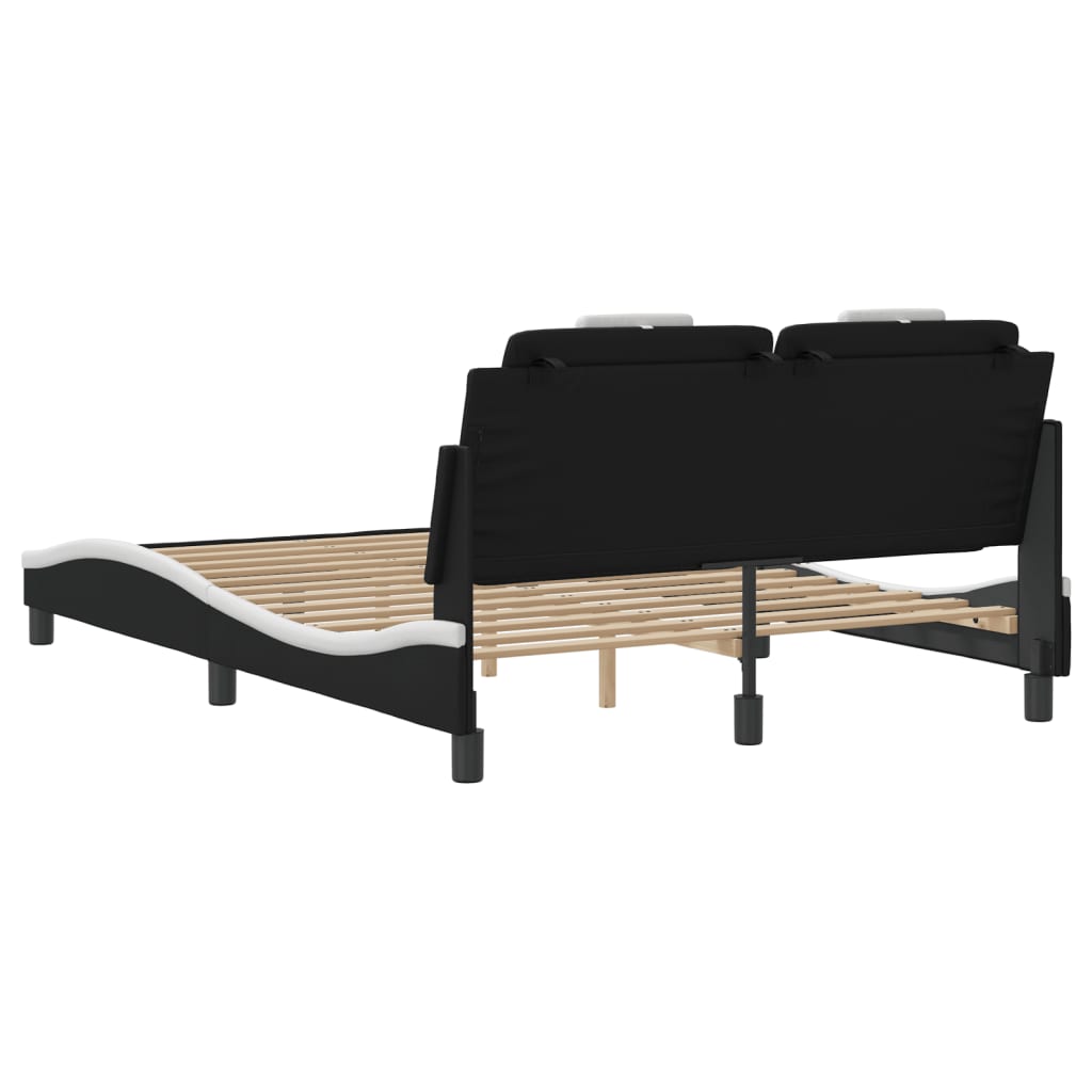 Bed Frame Black and White