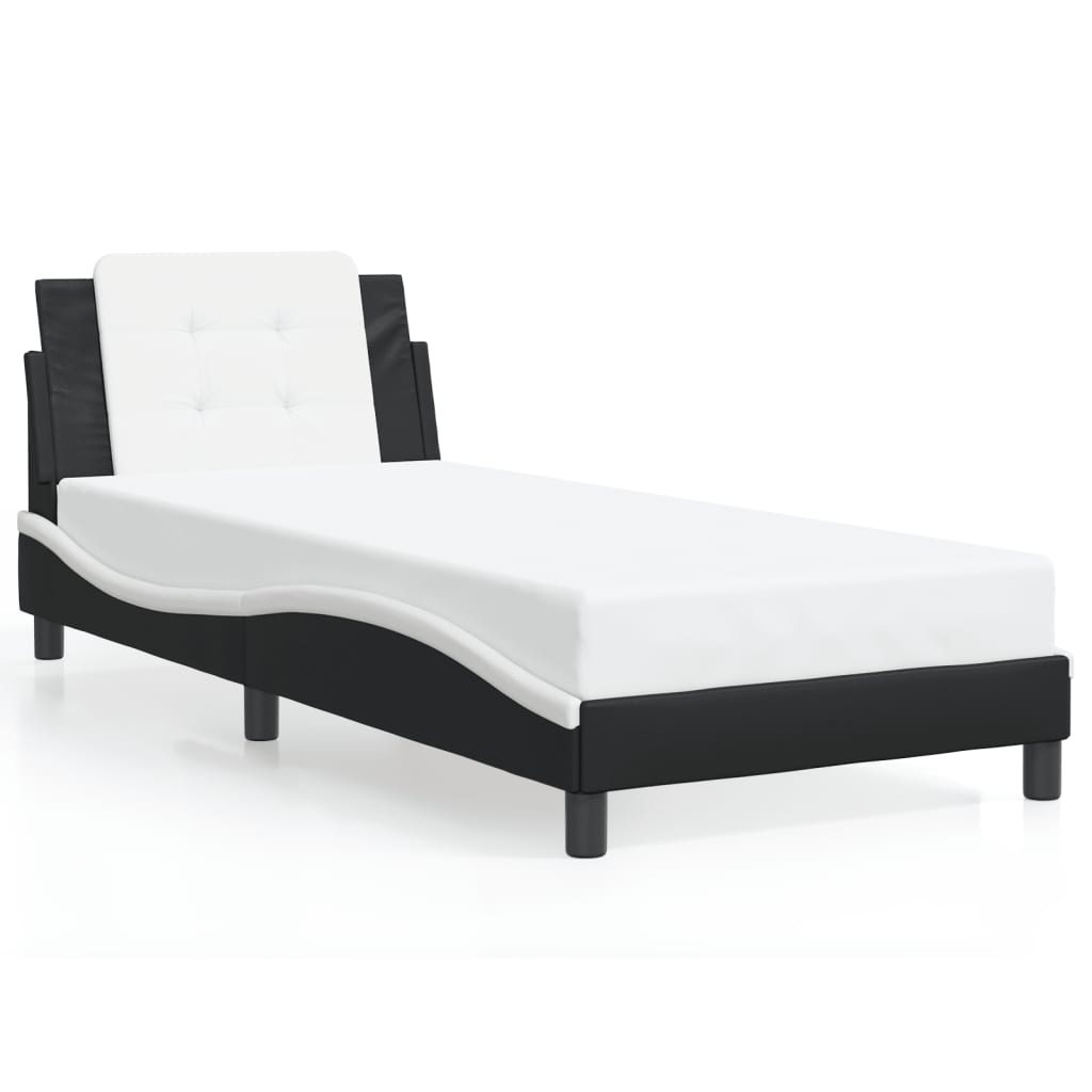 Bed Frame Black and White