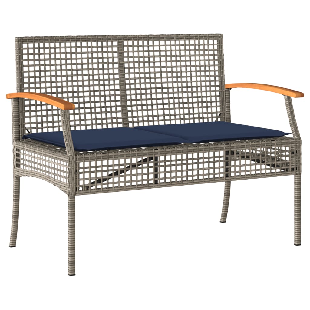 Patio Dining Set Set of 6 Gray