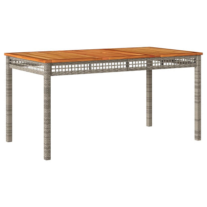 Patio Dining Set Set of 6 Gray
