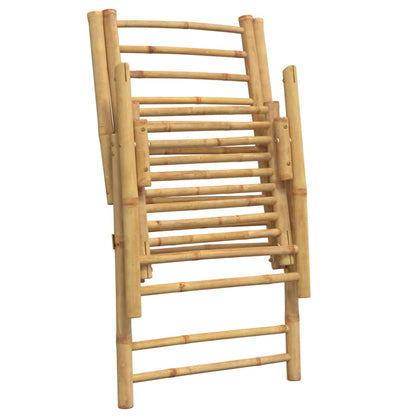 Garden Reclining Chair Set of 6 Cream White