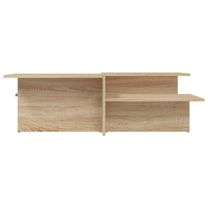 Coffee Table Set of 2 Sonoma oak Engineered wood Medium Durable