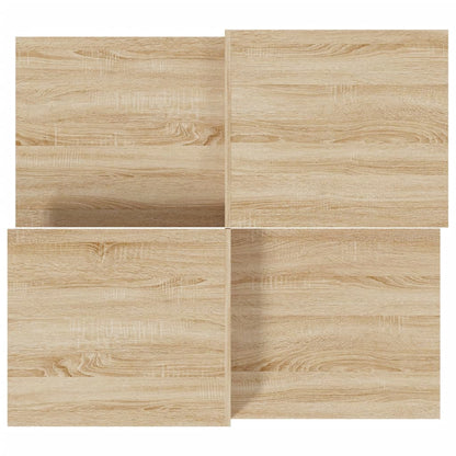 Coffee Table Set of 2 Sonoma oak Engineered wood Medium Durable