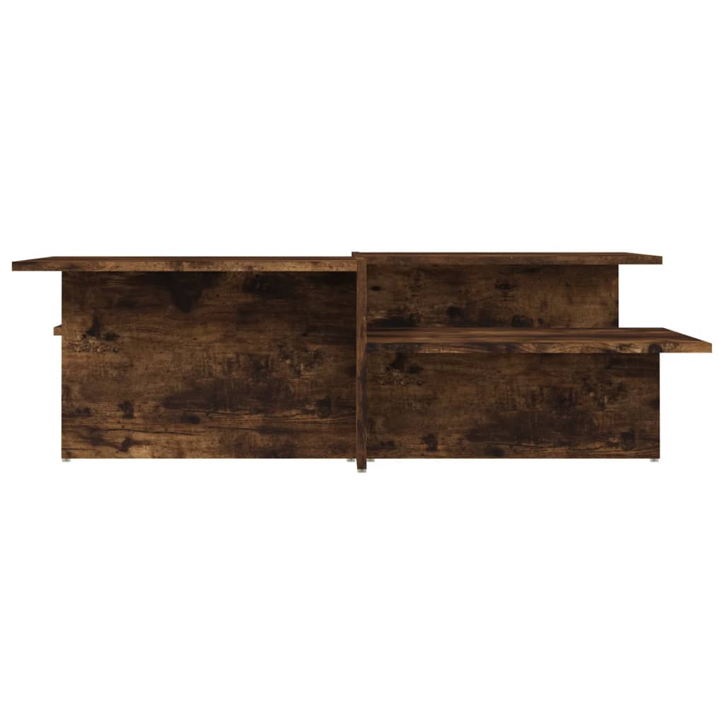 Coffee Table Set of 2 Smoked oak Engineered wood Medium Durable