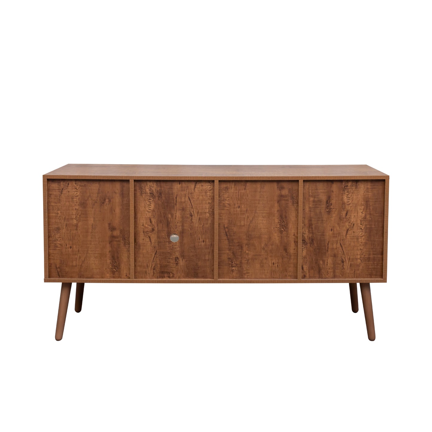 TV Stand Use In Living Room Furniture With 1 Storage And 3 Shelves Cabinet
