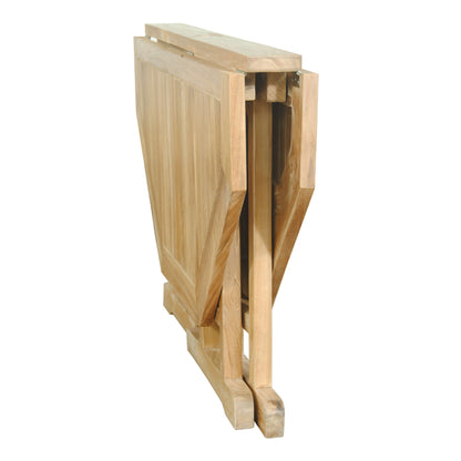 ANDREW BUTTERFLY FOLDING 5-PC DINING SET.