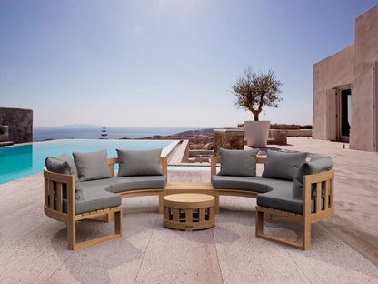 SET-811 CIRCULAR MODULAR DEEP SEATING