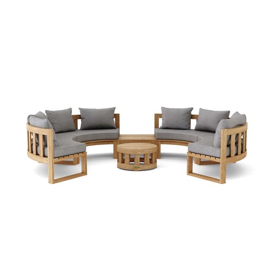 SET-811 CIRCULAR MODULAR DEEP SEATING
