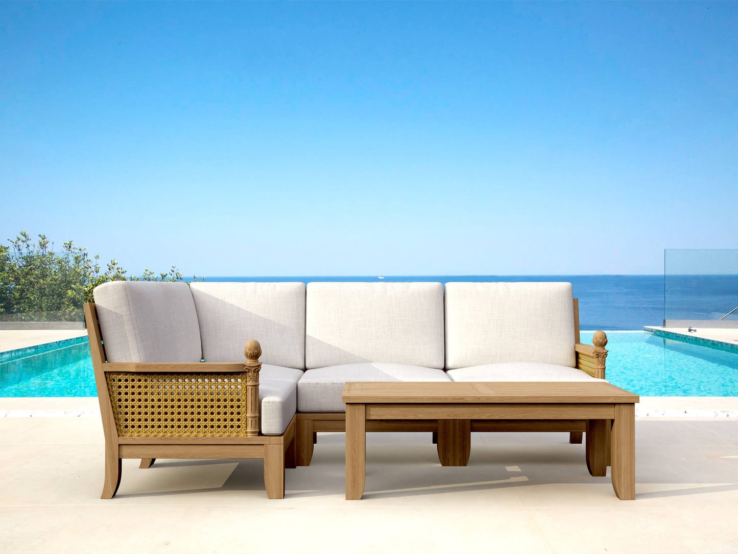 SET-71 LUXE MODULAR DEEP SEATING SET