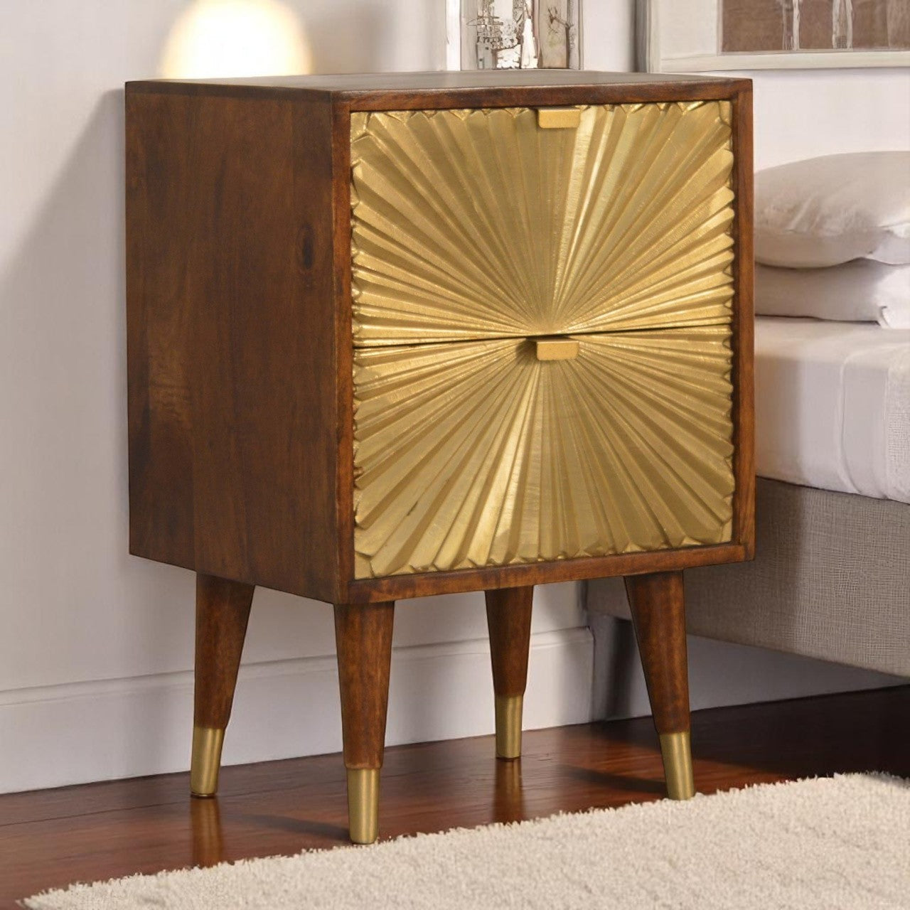 Manila Gold Nightstand