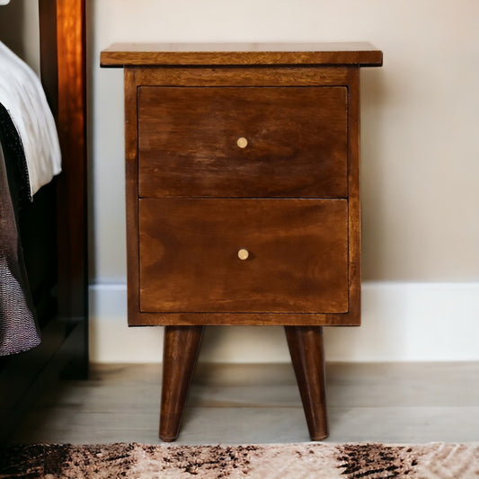 Chestnut nightstand