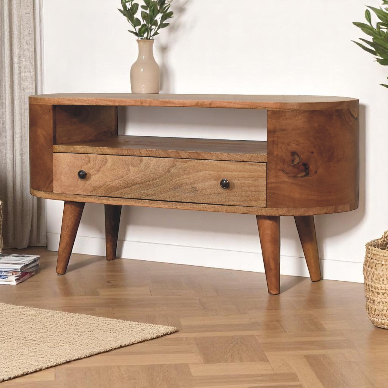 Mini Rounded Entertainment Unit